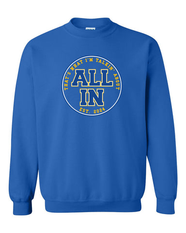 ALL IN Logo Crew Sweatshirt