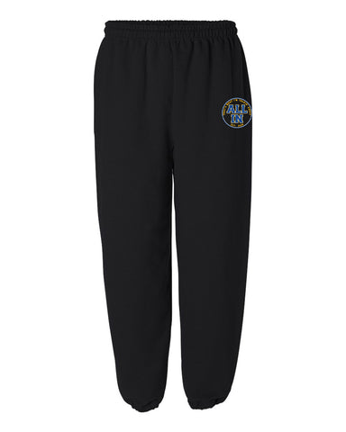Black ALL IN Joggers