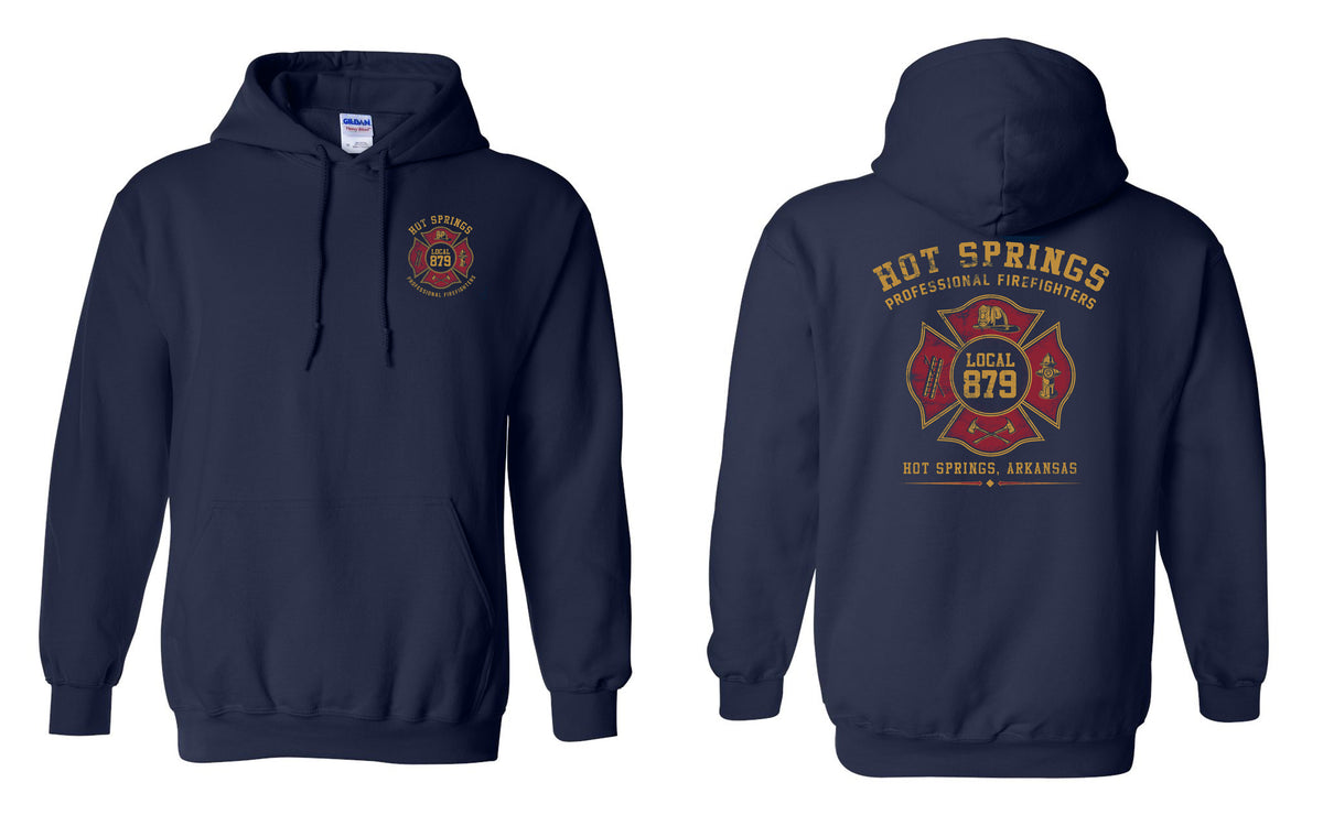 Local 879 Red/Gold Hoodie