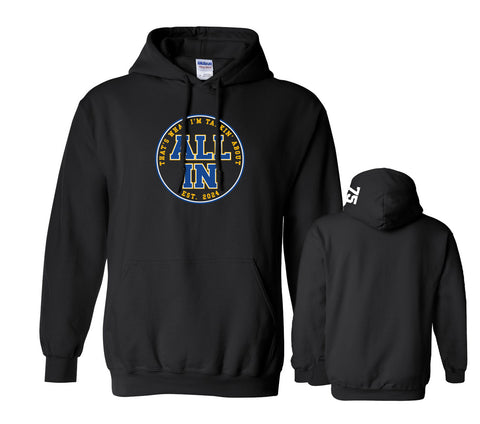 Black ALL IN 75 Hoodie