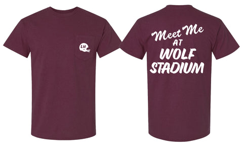 Wolf Stadium Pocket Tee