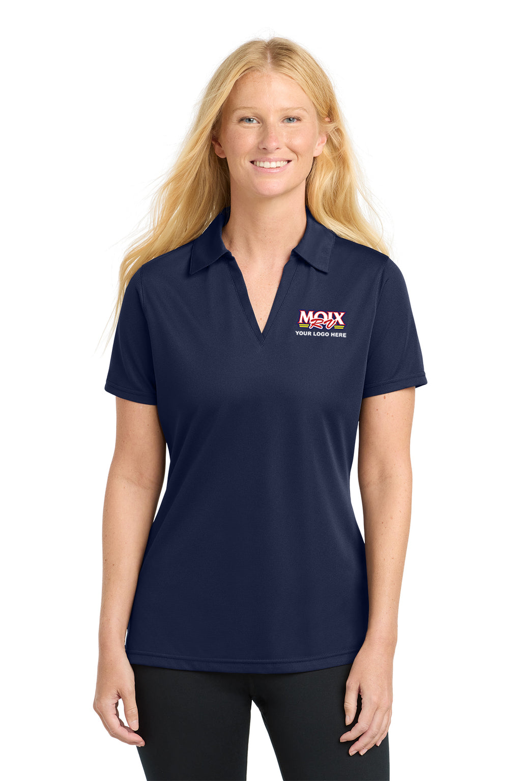 Women's Active Textured Polo