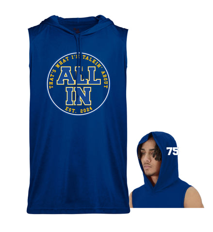 Sleeveless Hooded Tee