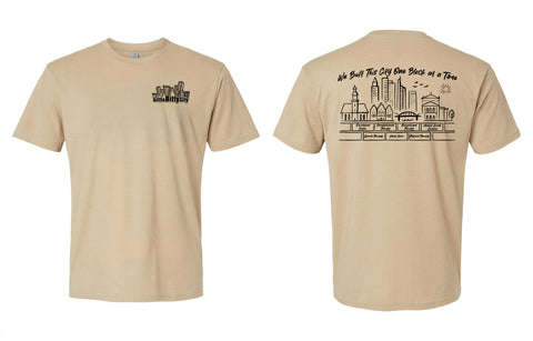 LBC Next Level Short Sleeve Tee - Tan