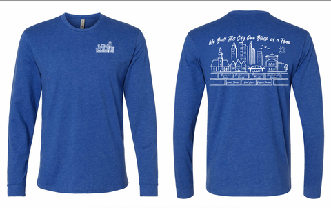 LBC Next Level Long Sleeve Tee - Royal