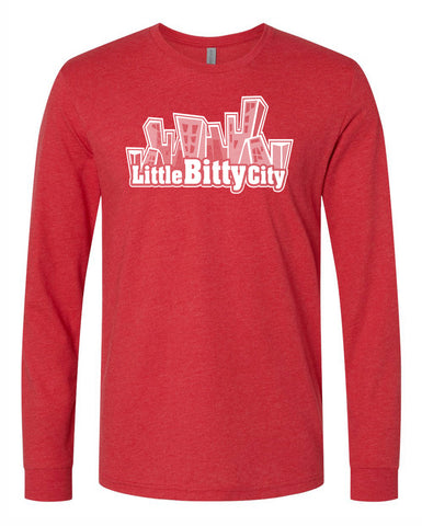 LBC Next Level Long Sleeve Tee - Red