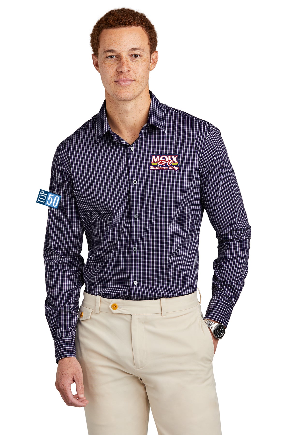 Brooks Brothers Patterned Shirt - Mashburn Ridge