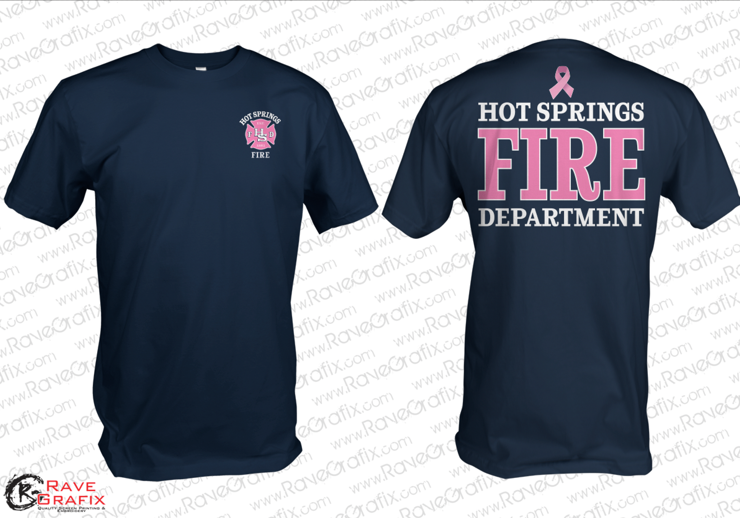 HSFD Gildan Breast Cancer Awareness shirt