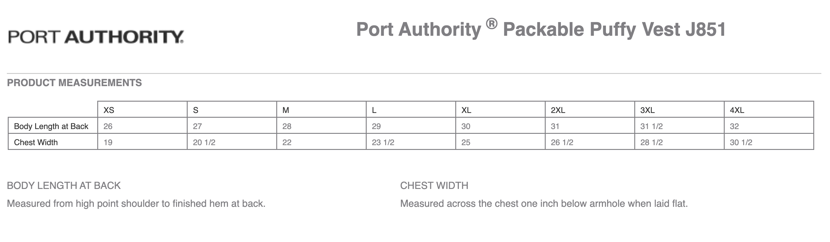 Packable Puffy Vest