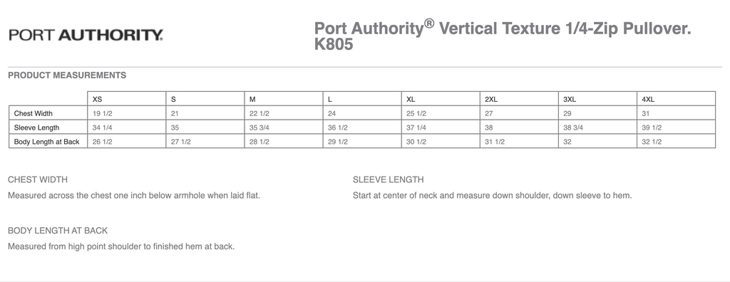 1/4 Zip Pulloever - Moix RV  Mcgaugh Outpost