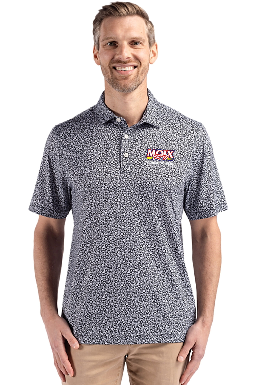 Cutter & Buck Floral Polo