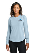 Women's Stretch Jersey Long Sleeve Blouson Top